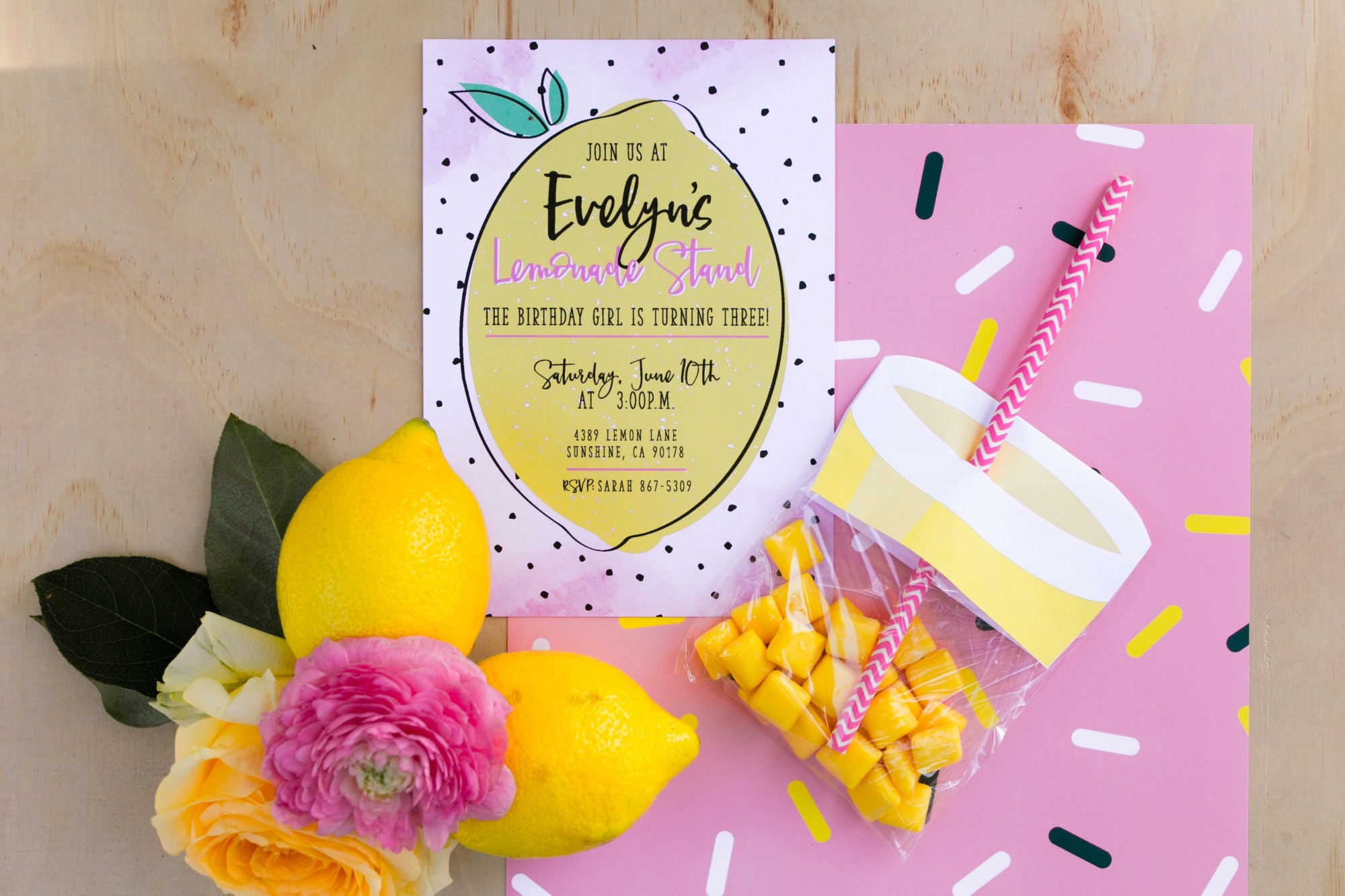 Squeeze The Day Lemonade Bash Black Twine Squeeze The Day Lemonade Bash Black Twine
