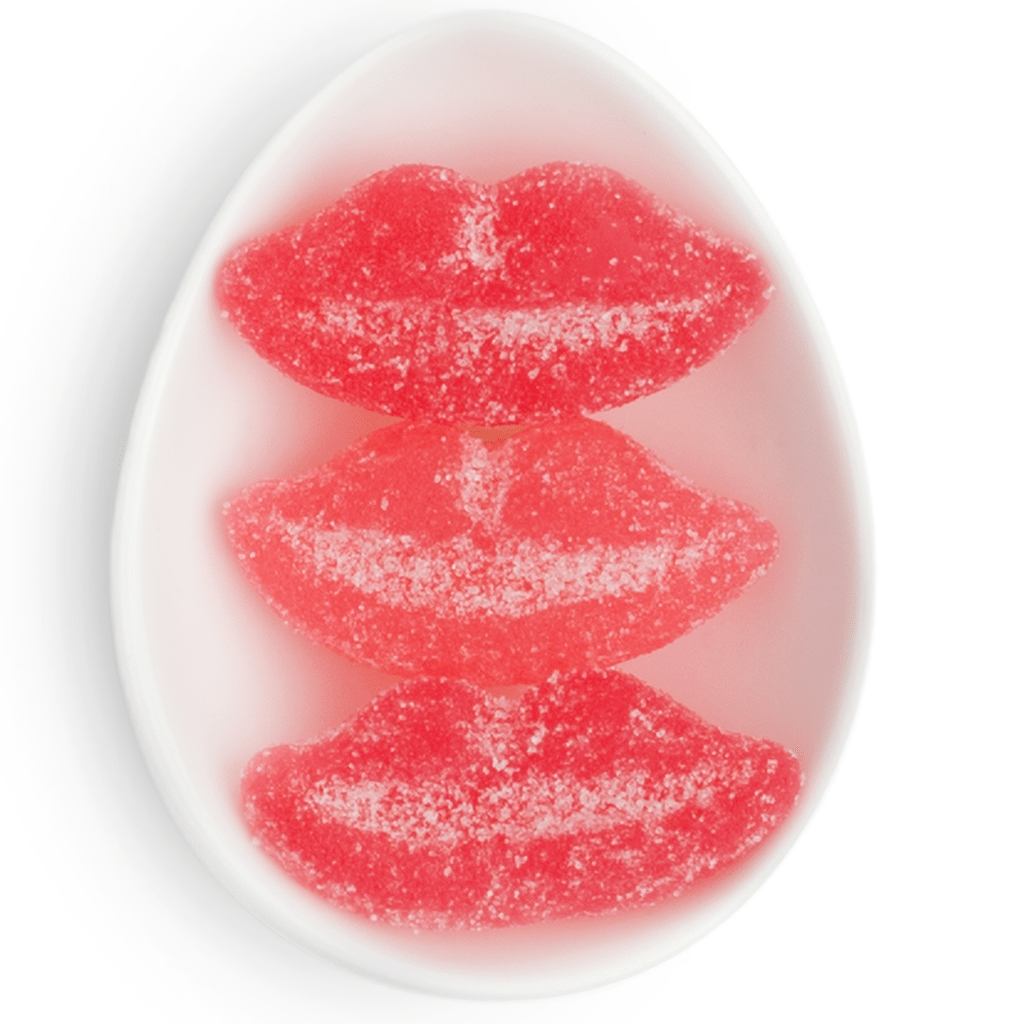 "Kiss Me" Sugar Lips Gummies Candy Cube by Sugarfina