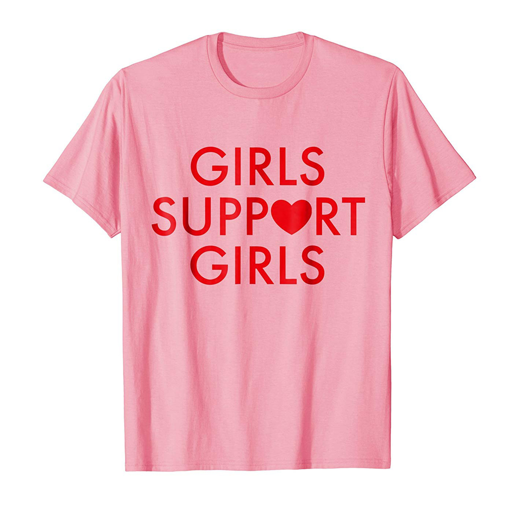 Girls Support Girls Little Sister T-shirt