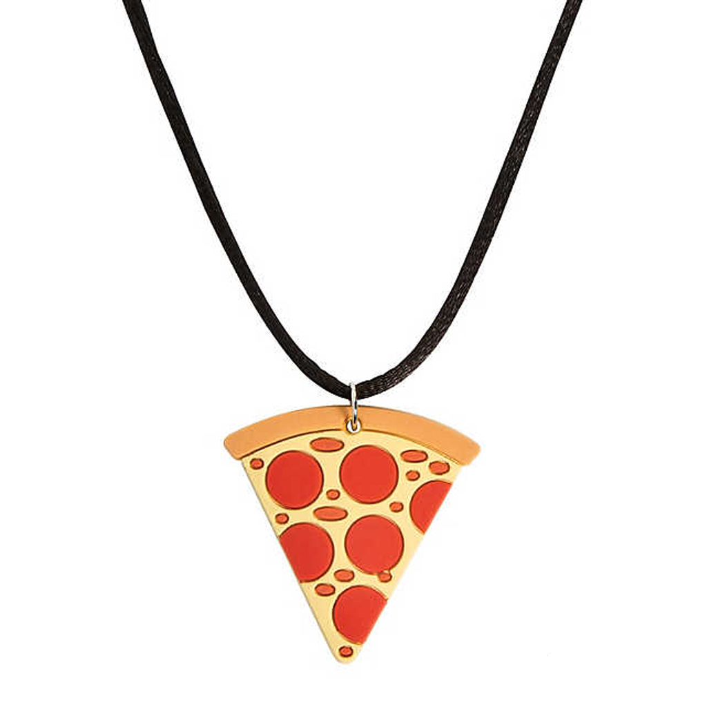 Pizza Necklaces from Oriental Trading